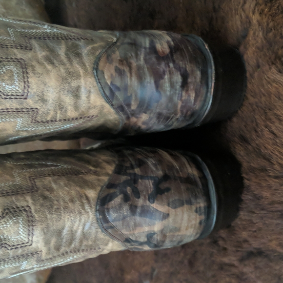 TIN HAUL "Sharky" Bomber Girl Pin-up cowboy western square toe boots NWT 11D - Picture 11 of 16